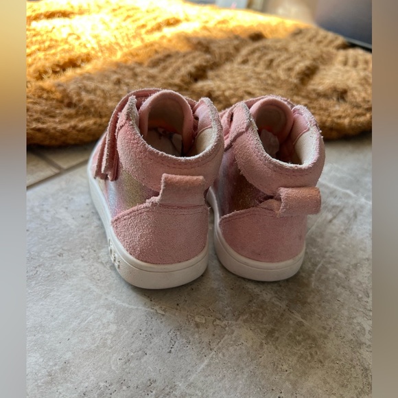 PINK RENNON GLITTER TODDLER VELCRO SNEAKERS - Picture 6 of 6